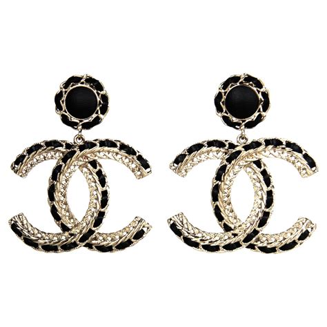 chanel tictac earrings|chanel earrings for sale.